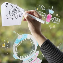 Kridttusser - Staerke Farver, 5 Stk