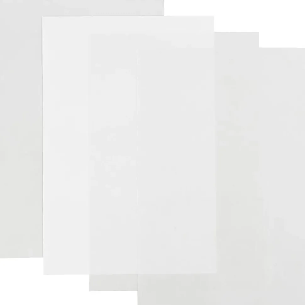 Krympeplast Transparent Mat - 20X30 Cm, 4 Ark