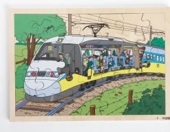 Lag Pa Lag Puslespil - Kig Ind I Toget