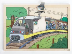 Lag Pa Lag Puslespil - Kig Ind I Toget