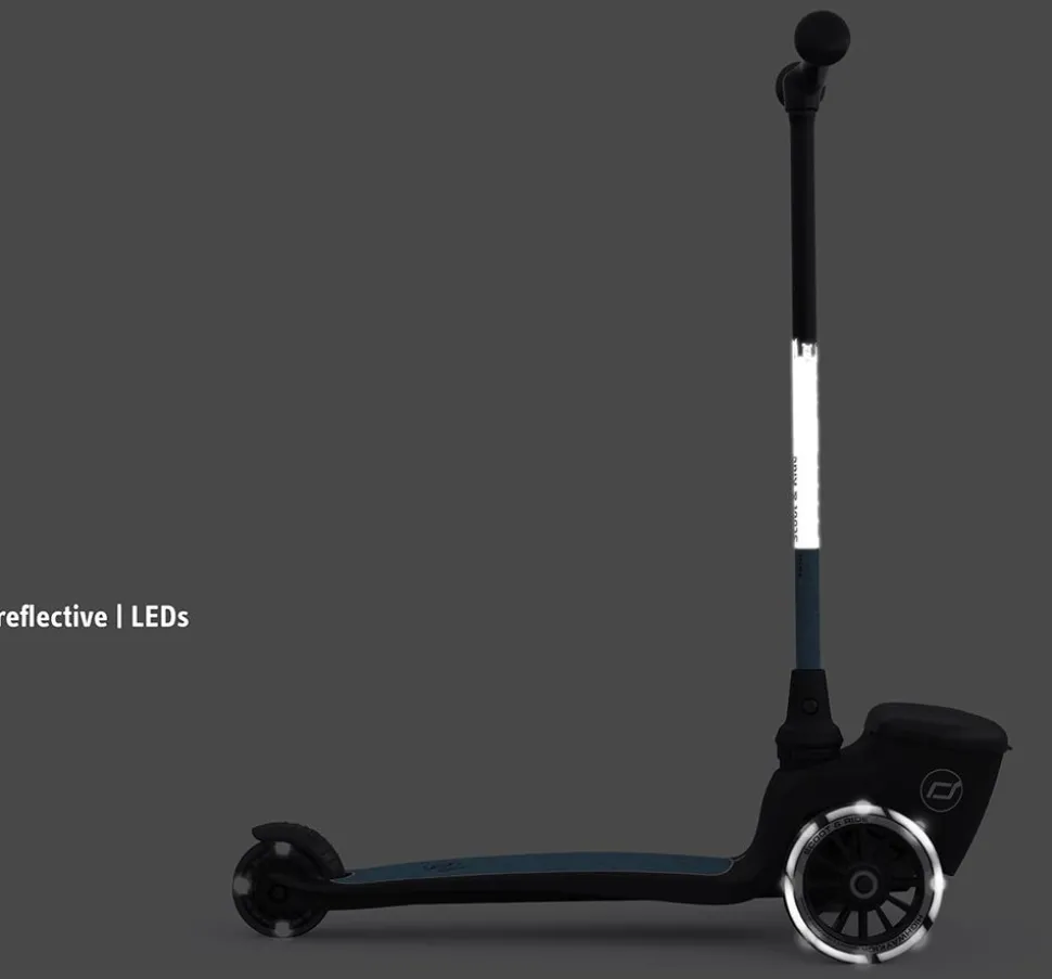 Løbehjul - Highwaykick 2 Lifestyle M. Led, Steel