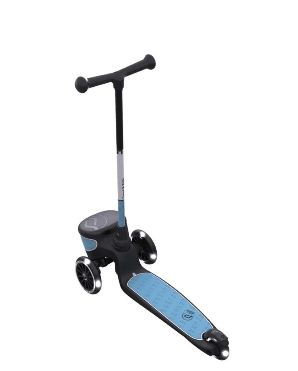 Løbehjul - Highwaykick 2 Lifestyle M. Led, Steel