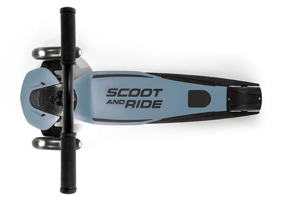 Løbehjul - Highwaykick 5 M. Led, Steel