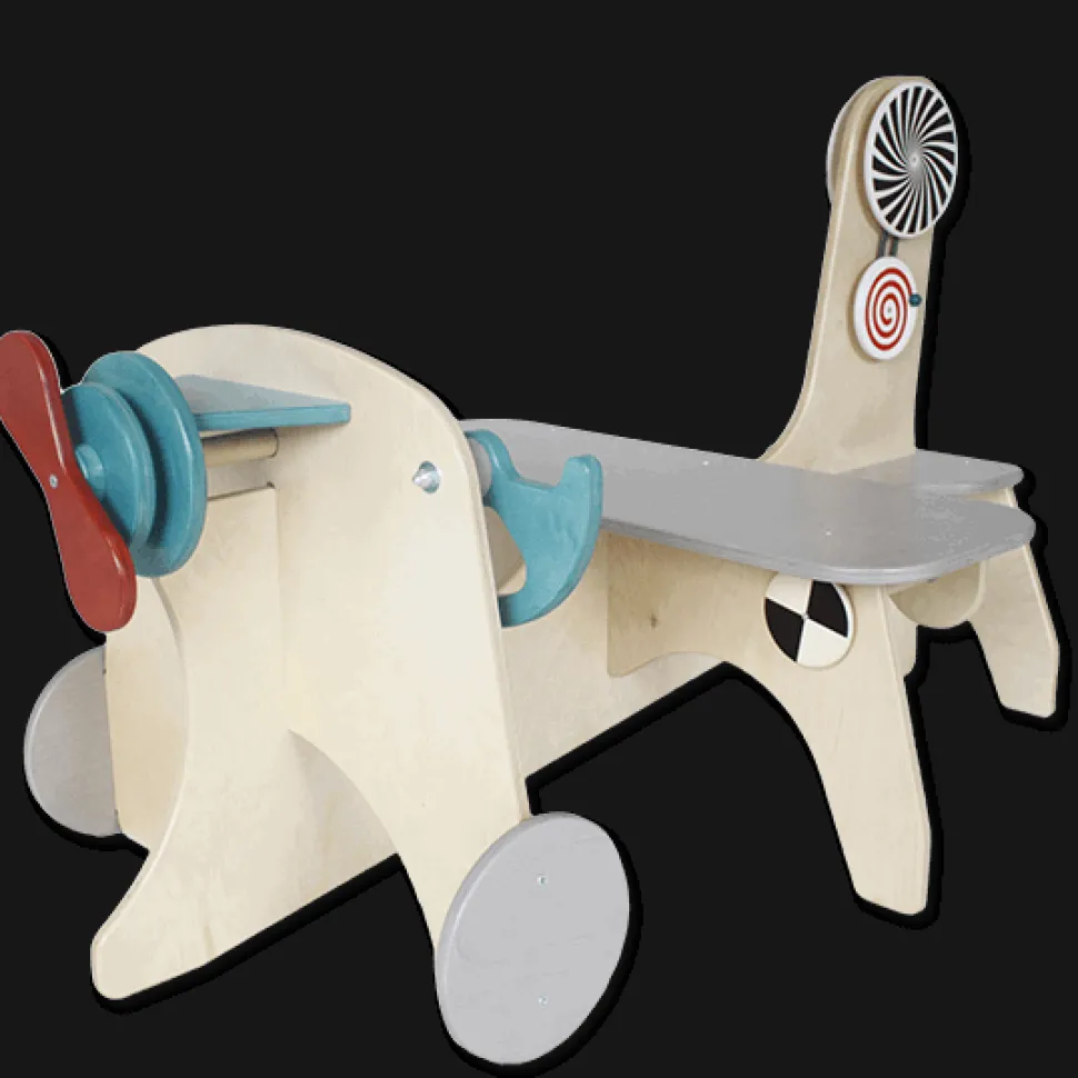 Legehjorne - Flyvemaskine