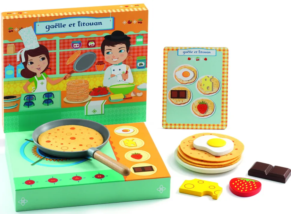Legemad - Pandekagesaet, Gaelle Et Titouan