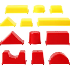 Legesand Sandforme - Geometri, 12 Stk