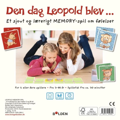 Leopold - Memory-Spil Om Folelser