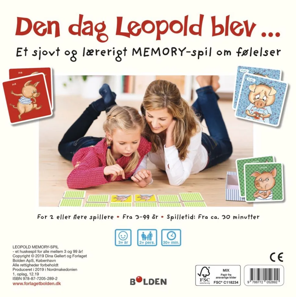 Leopold - Memory-Spil Om Folelser