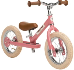 Lobecykel - Trybike Med To Hjul, Rosa