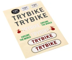 Lobecykel - Trybike Med To Hjul, Rosa