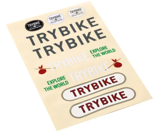 Lobecykel - Trybike Med To Hjul, Rosa