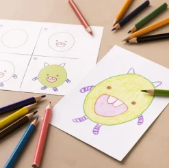 Lær At Tegne Monstre