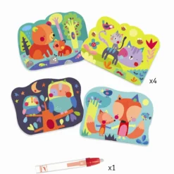 Magisk Farvelaegning - Skjult Udenfor