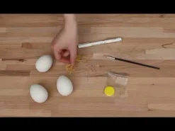 Mal Paskeaeg M. Vandfarve, 3 Stk