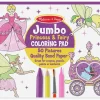 Malebog - Jumbo Med Prinsesser Og Feer