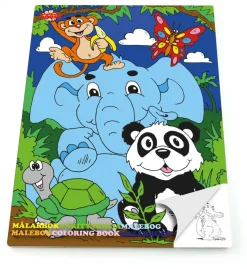 Malebog Med Sode Dyr, 36 Sider