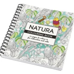 Malebog Mindfulness - Natur, 64 Sider