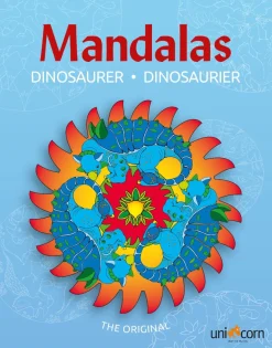 Mandalas Malebog - Dinosaurer
