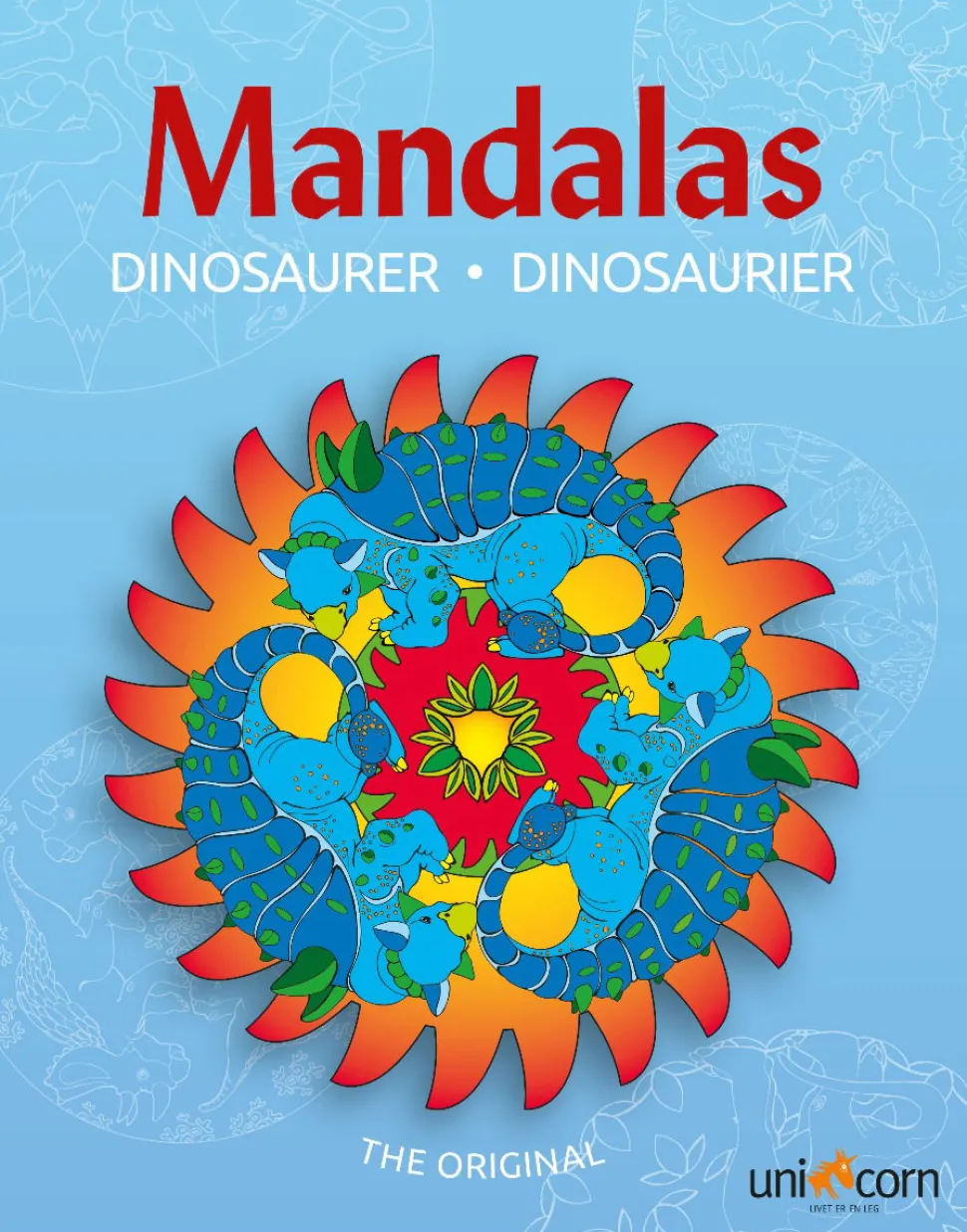 Mandalas Malebog - Dinosaurer