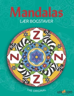 Mandalas Malebog - Lær Bogstaver