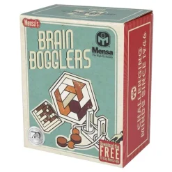 Mensa Iq Puslespil - 3-I-1 Brain Bogglers