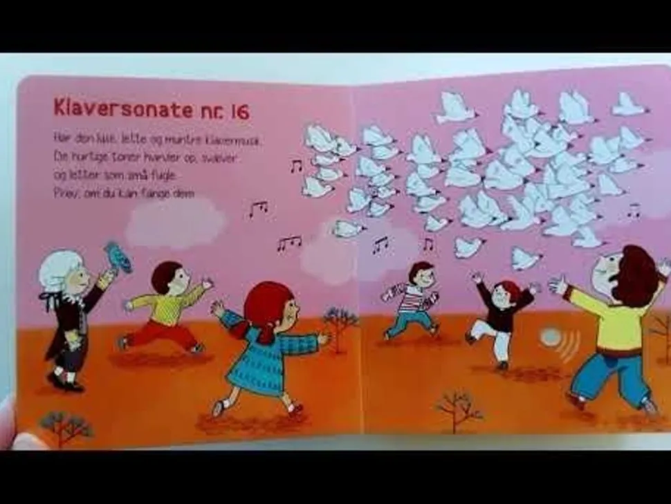 Min Lille Mozart - En Bog Med Lyd