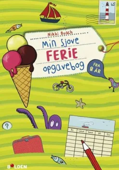 Min Sjove Ferie Opgavebog - Fra 8 Ar