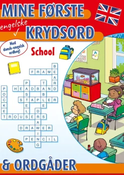 Mine Forste Engelske Krydsord & Ordgader: School