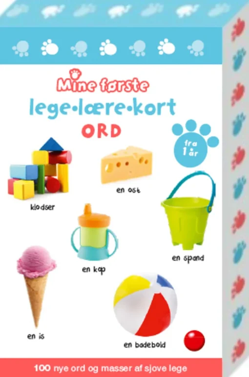 Mine Forste Lege-Lære-Kort: Ord