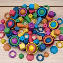 Montessori Regnbue Saet, 84 Dele