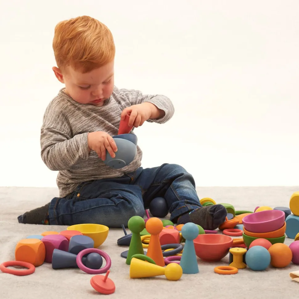 Montessori Regnbue Saet, 84 Dele