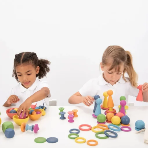 Montessori Regnbue Saet, 84 Dele