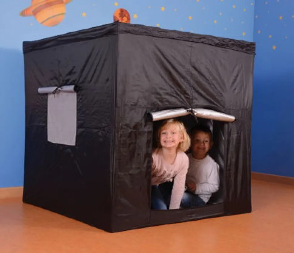 Morketelt - Firkantet, Sort