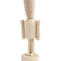 Noddeknaekker I Trae - H: 13 Cm