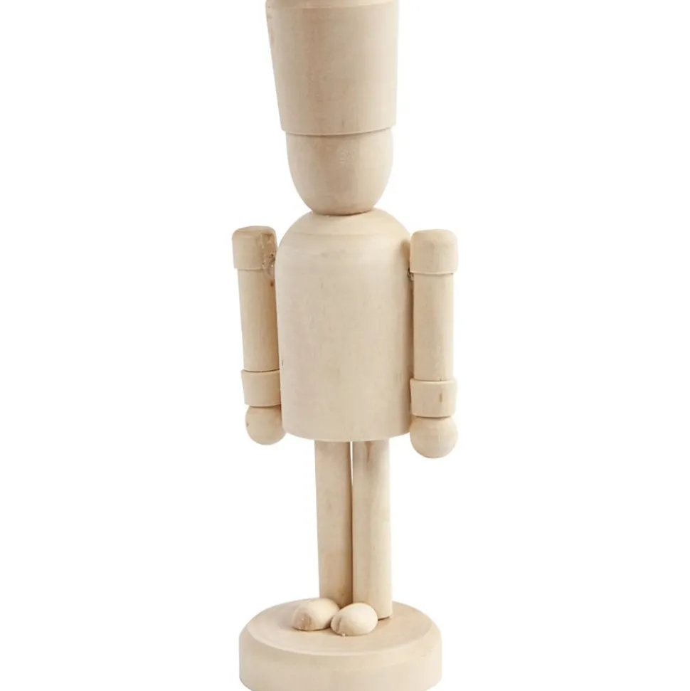 Noddeknaekker I Trae - H: 13 Cm