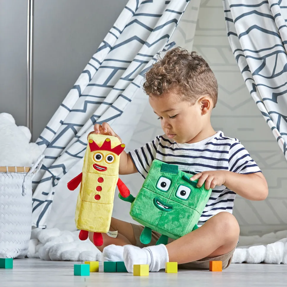Numberblocks Plys - Tre Og Fire