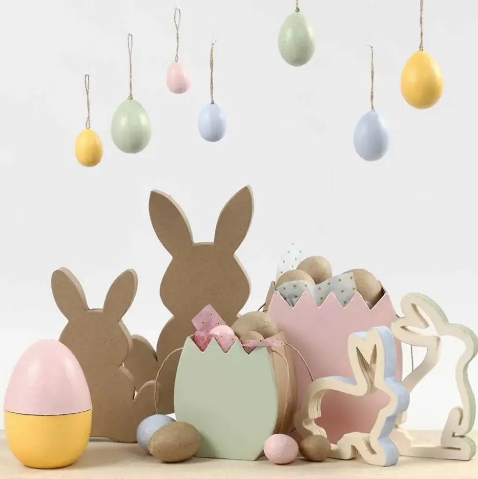 Paskeaeg Af Trae Til Ophaeng, 20 Stk