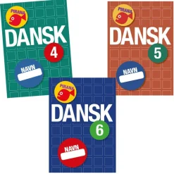 Pirana Traeningshaefte - Dansk: 4.-6. Kl.