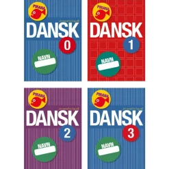 Pirana Traeningshaefte - Dansk: 0.-3. Kl.