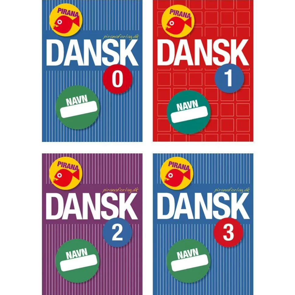 Pirana Traeningshaefte - Dansk: 0.-3. Kl.