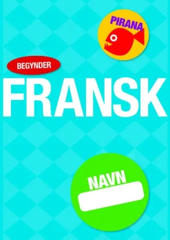 Pirana Traeningshaefte - Fransk: Begynder + Letovet