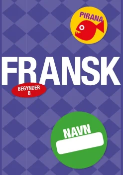 Pirana Traeningshaefte - Fransk: Begynder + Letovet