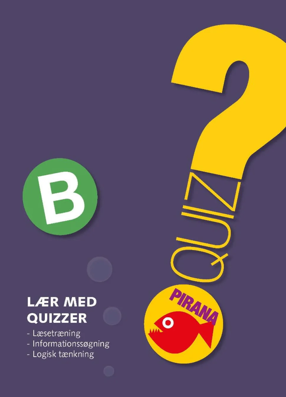 Pirana Traeningshaefte - Lær Med Quizzer