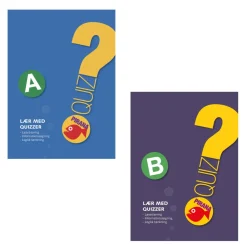 Pirana Traeningshaefte - Lær Med Quizzer