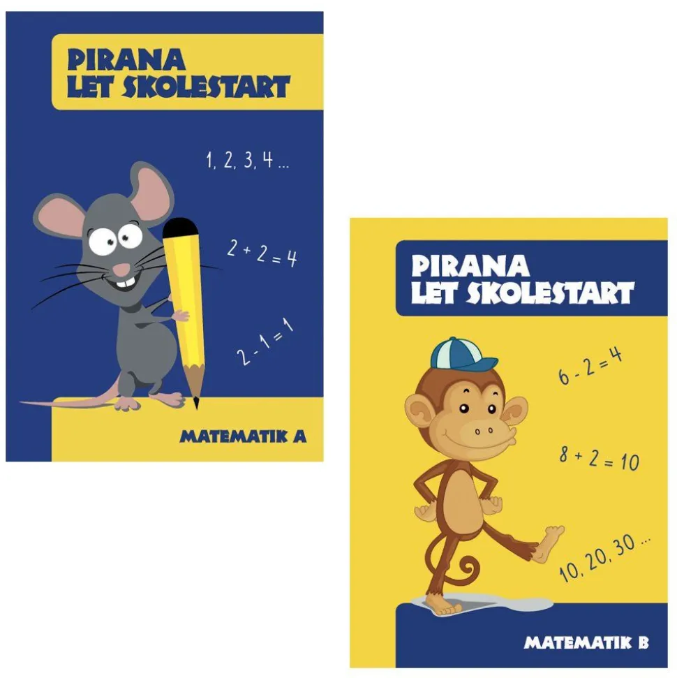 Pirana Traeningshaefte - Let Skolestart: Matematik