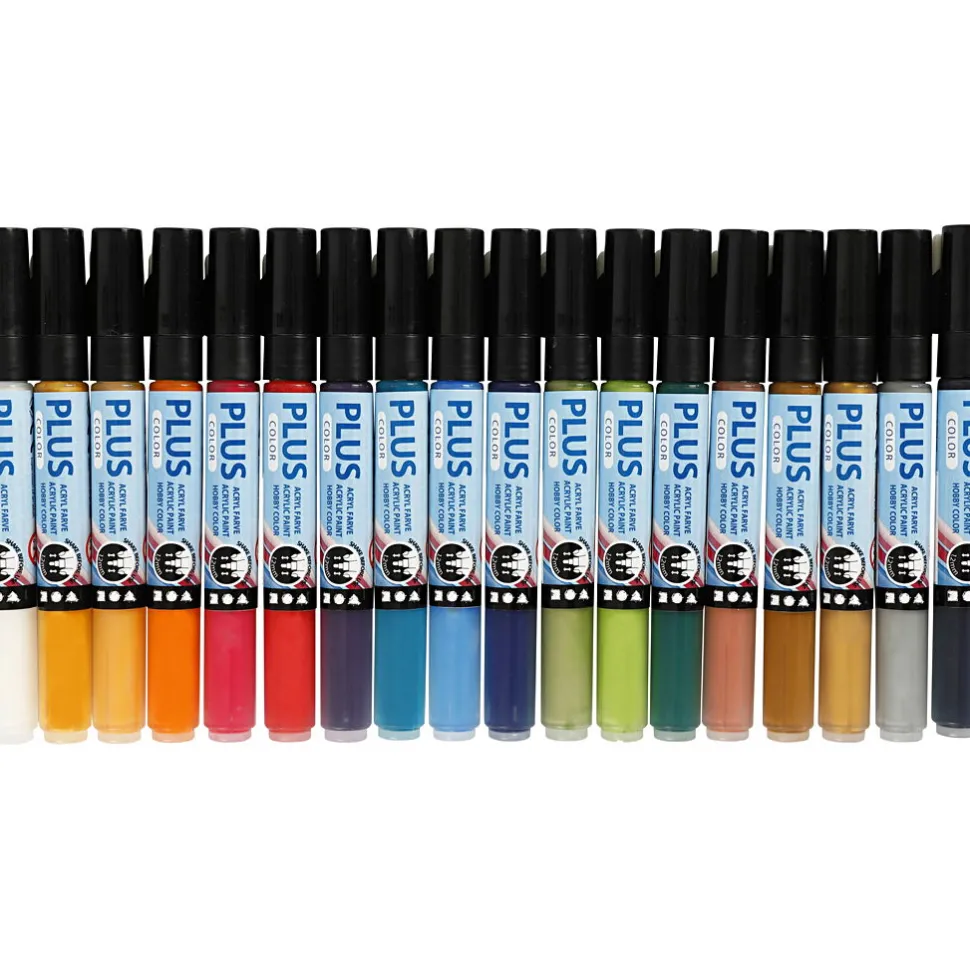 Plus Color Tusser, 18 Stk.