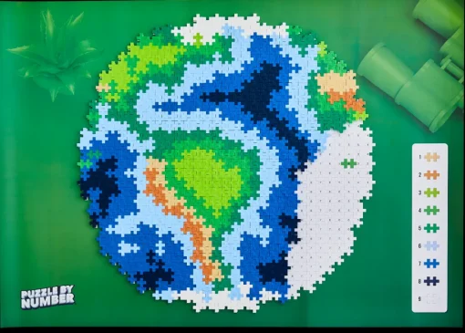 Plus-Plus - Puzzle By Number, Jorden 800 Stk
