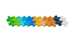 Plus-Plus - Puzzle By Number, Pafugl 800 Stk