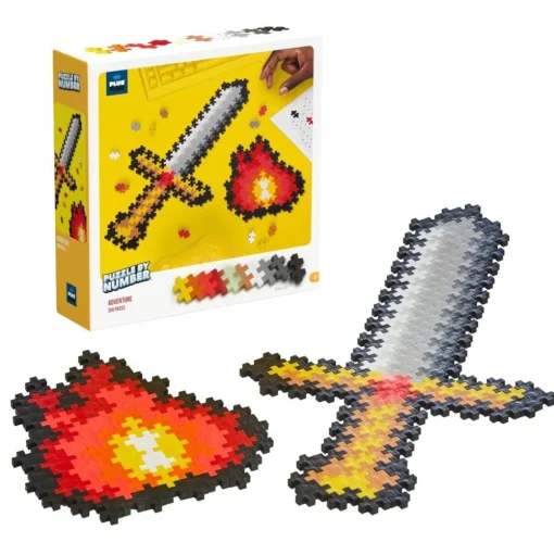Plus-Plus - Puzzle By Number, Pa Eventyr 250 Stk