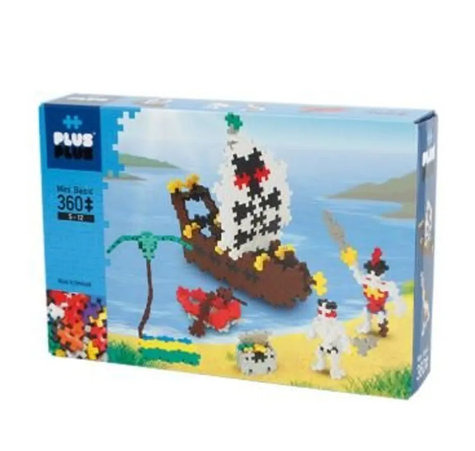 Plus-Plus Basis - Pirater, 360 Stk